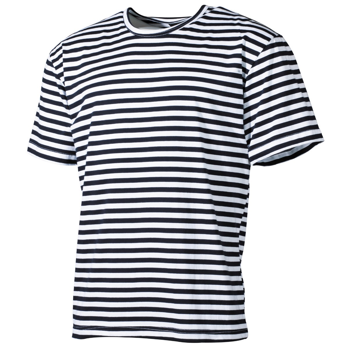 Marine T-Shirt weiß-blau 